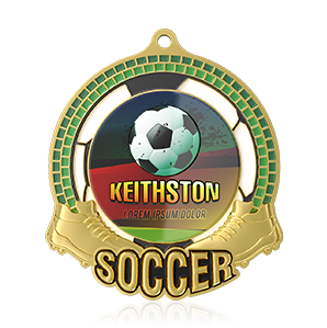 Unique Custom 3D Soccer Medals