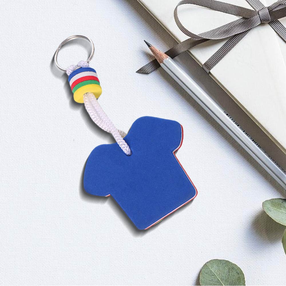 Custom Clothes Shape Floating Keychain