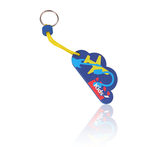 Customized Cloud Shape Floating Keychain with Logo