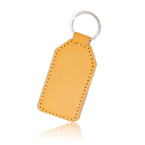 PU Leather Simple Retro Versatile Custom Keychains with Logo