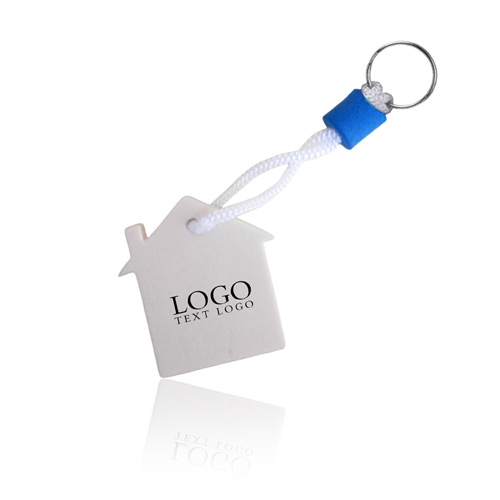 Promotional Floating Keychains: House Shape Key Tags