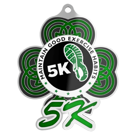 Trefoil Walking Race 5K Medals