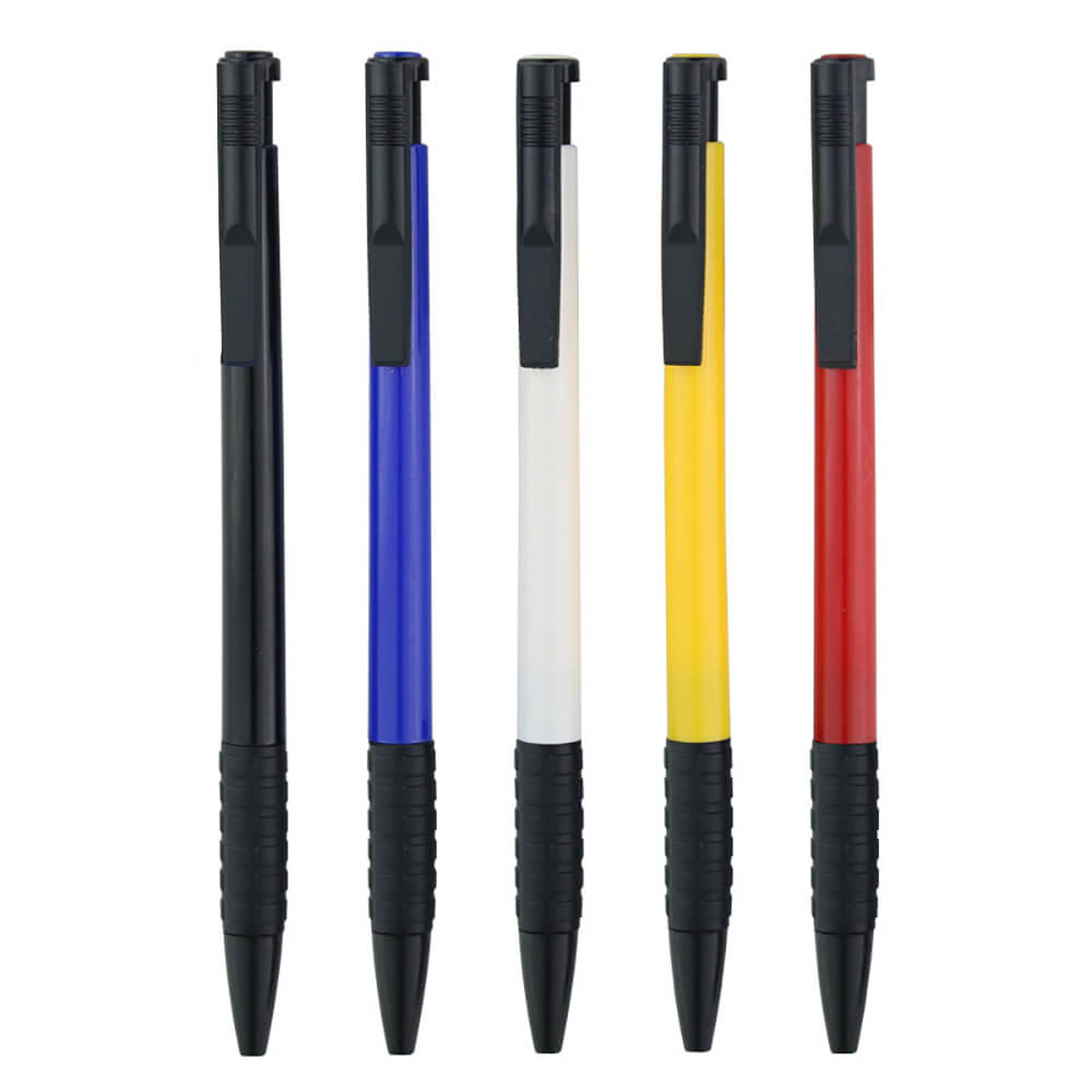Customizable Logo Push Plastic Ballpoint Pen-Customized Pen