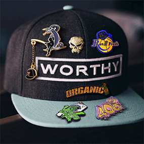 Hat Economy Soft Enamel Pins