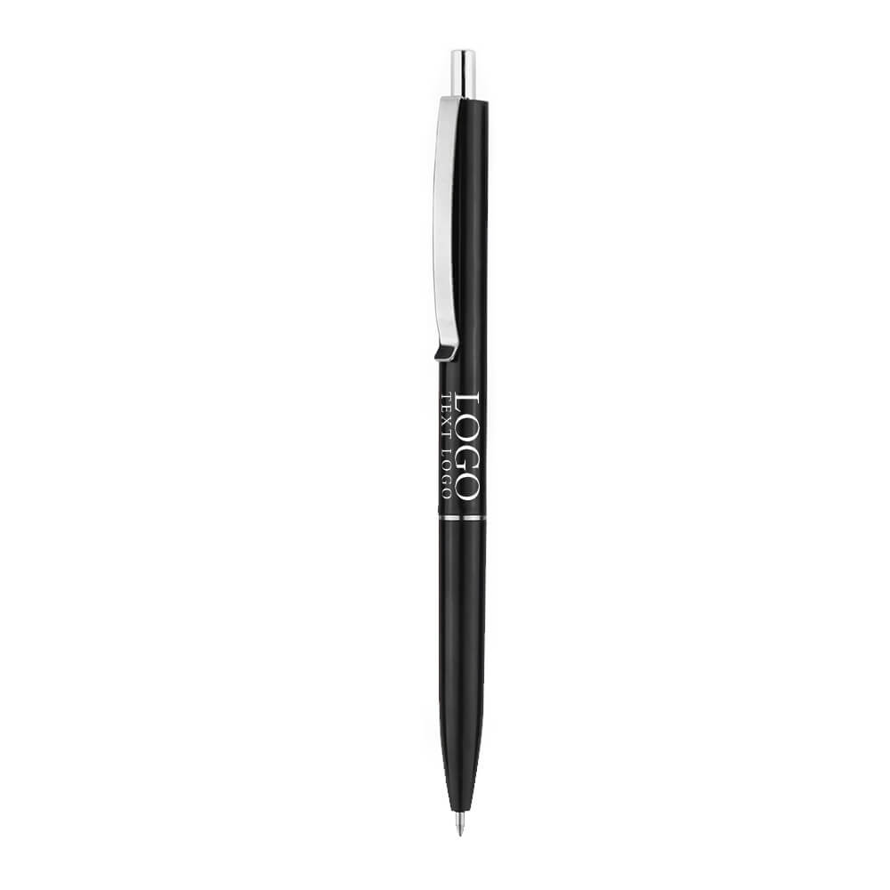 Wholesale Customizable Logo Ballpoint Pens-Promotional Pens with logo-black