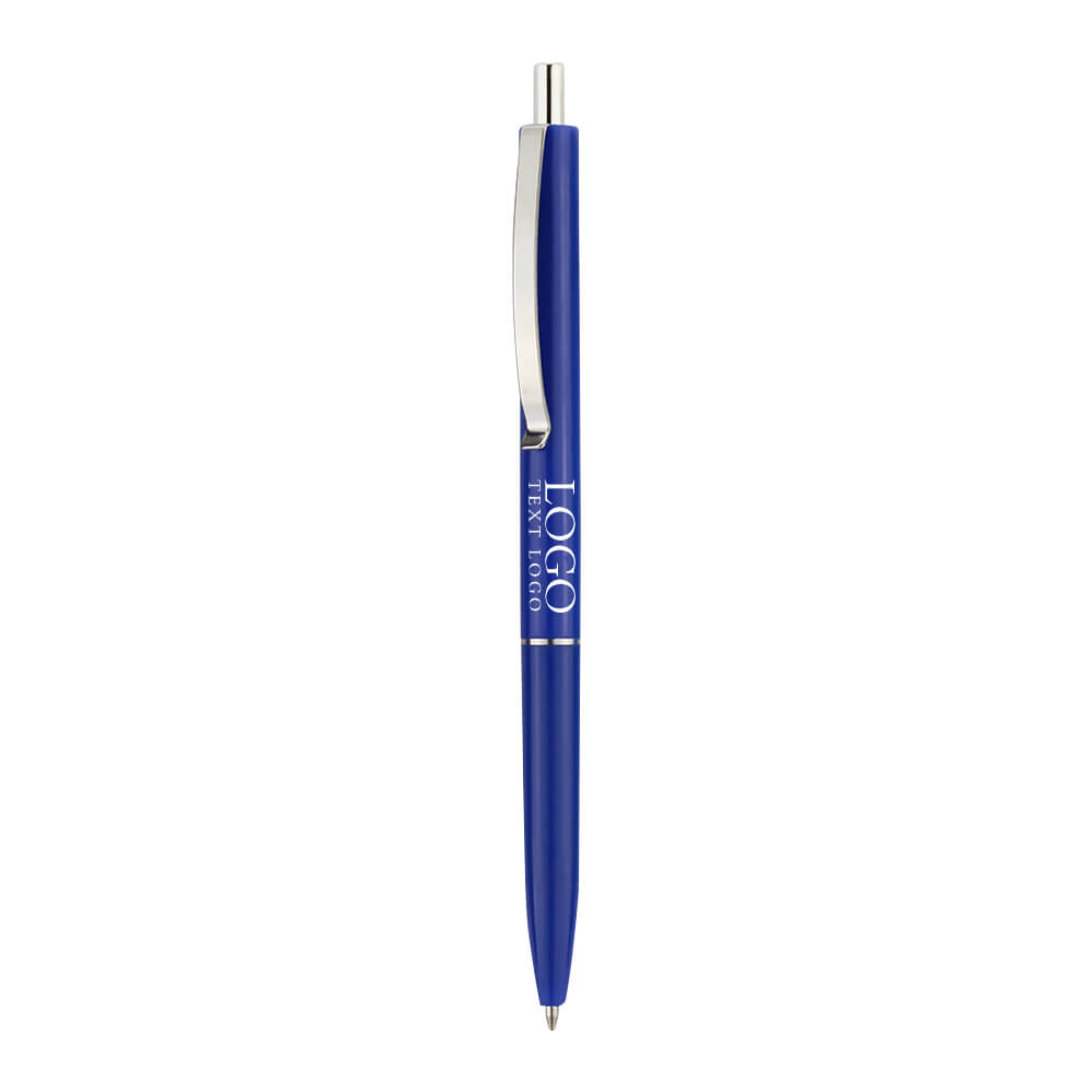 Wholesale Customizable Logo Ballpoint Pens-Promotional Pens with logo-dark blue