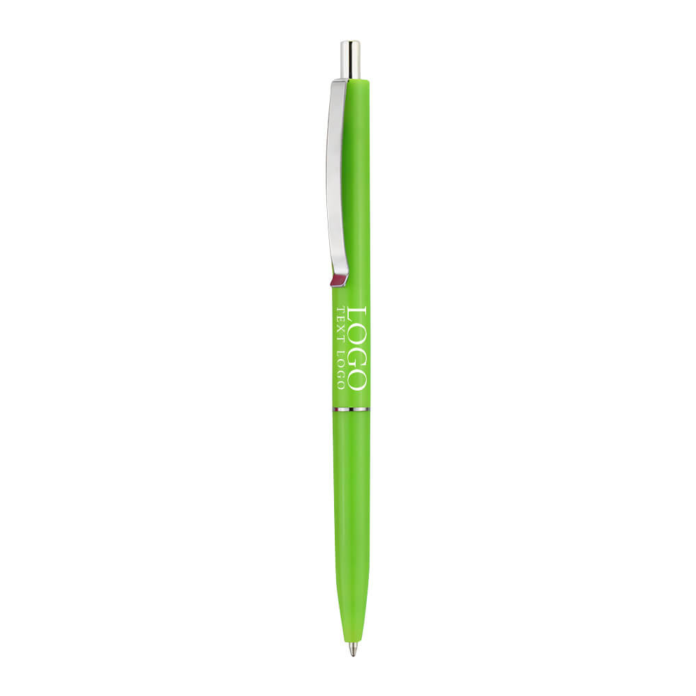 Wholesale Customizable Logo Ballpoint Pens-Promotional Pens with logo-green