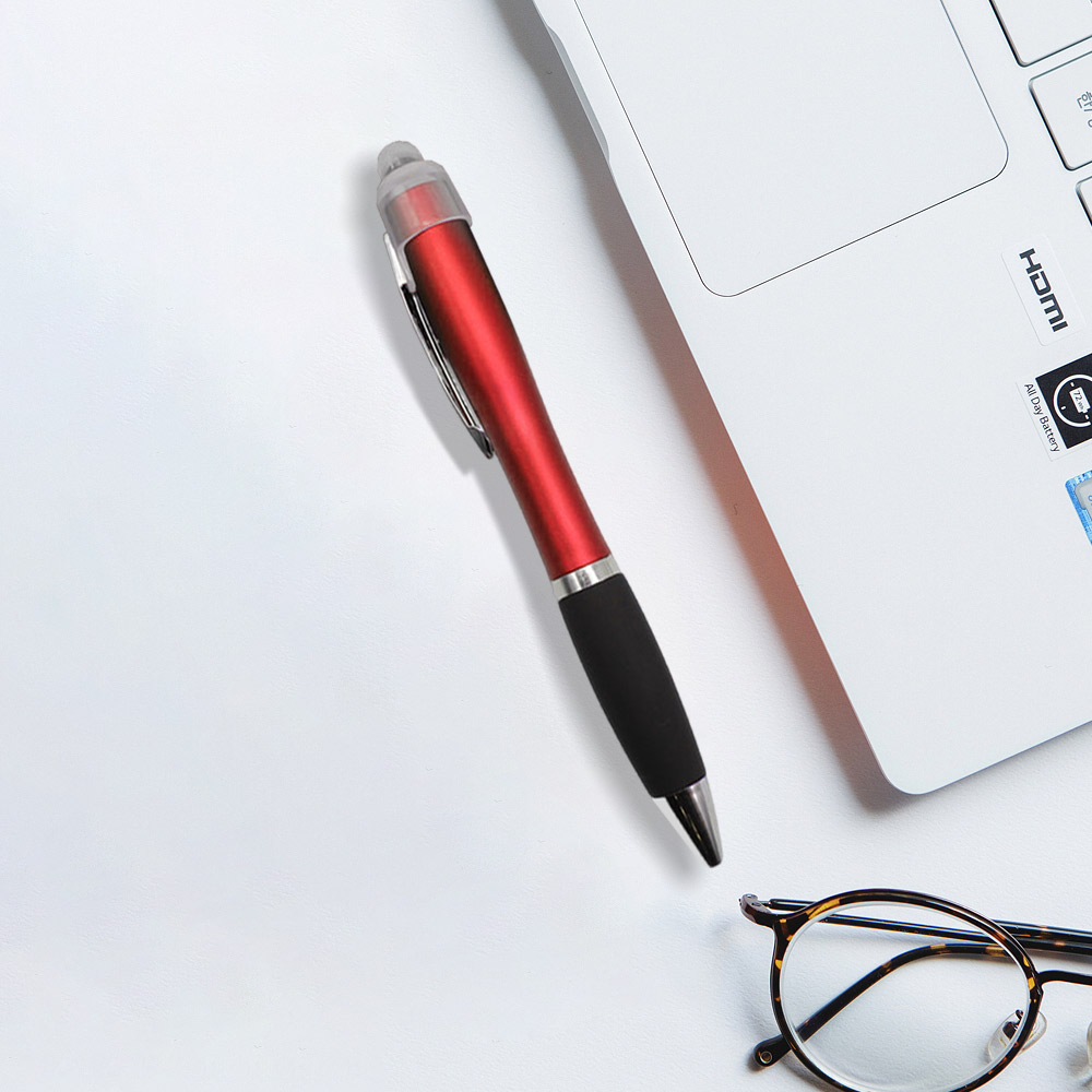 Personalized Customized LED light box luminous touch multifunctional pen