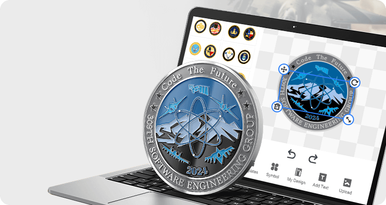 Air Force Coins Design Online