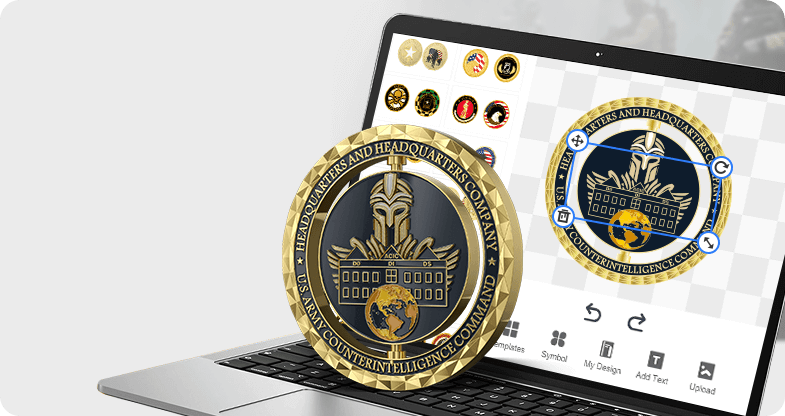 Army Challenge Coins Design Online