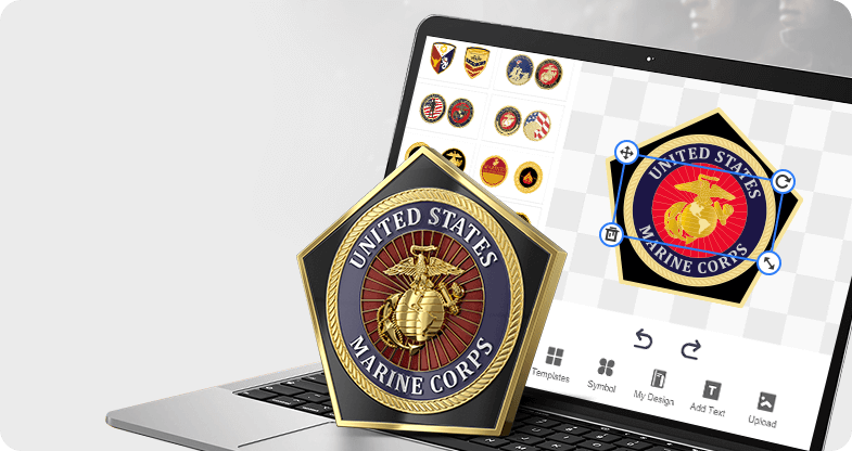 Marine Corps Coins Design Online