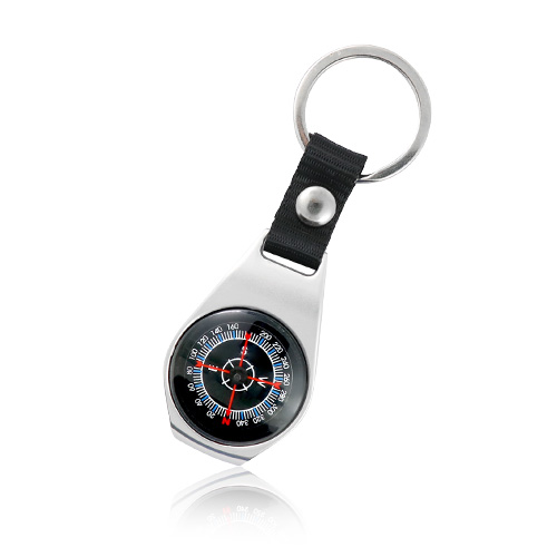 Custom Compass Outdoor Tool Keychain