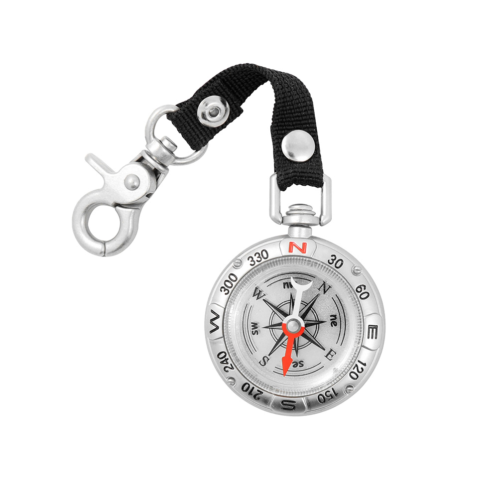 Customized  Compass Keychain