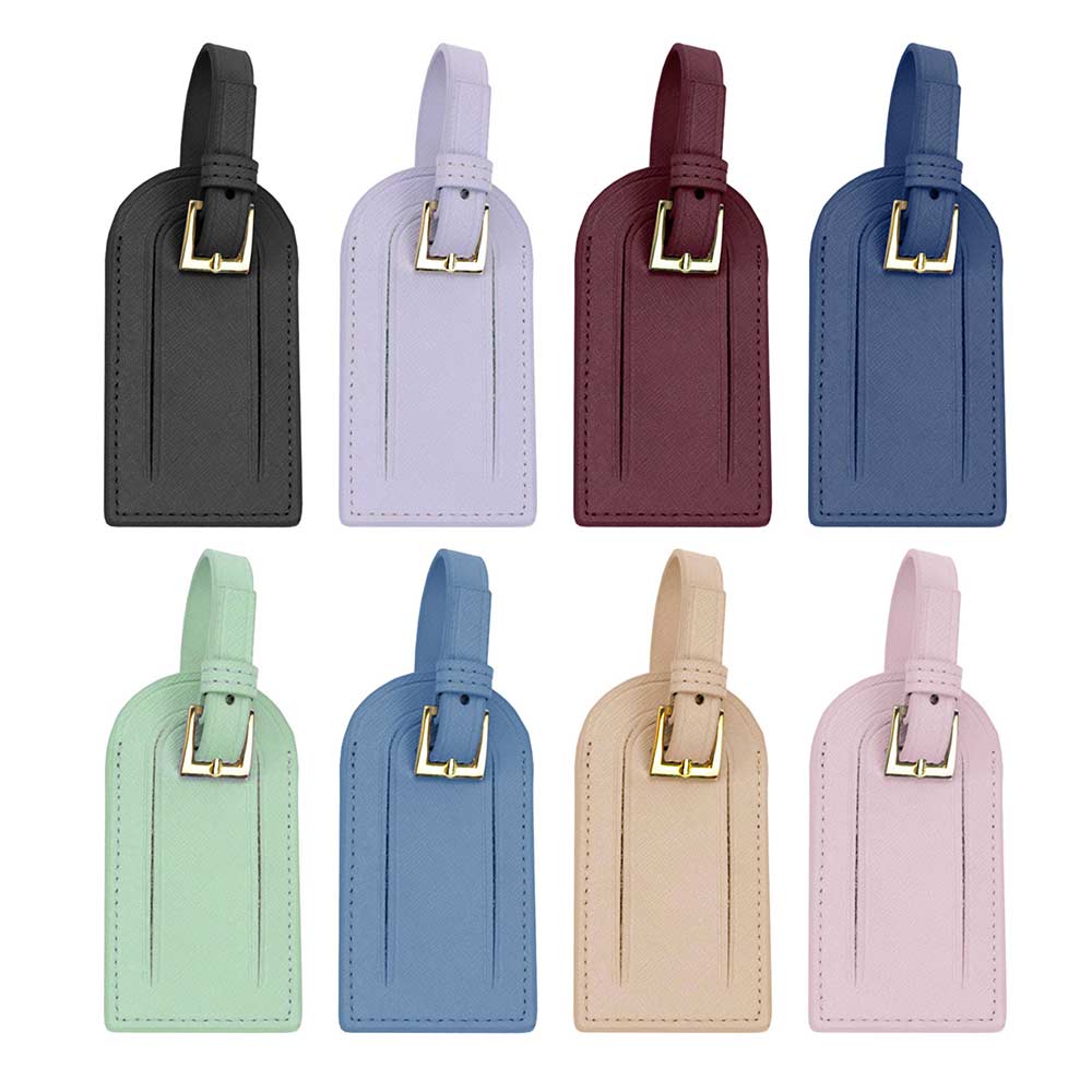 Genuine Leather Travel Luggage Tag Free Shipping