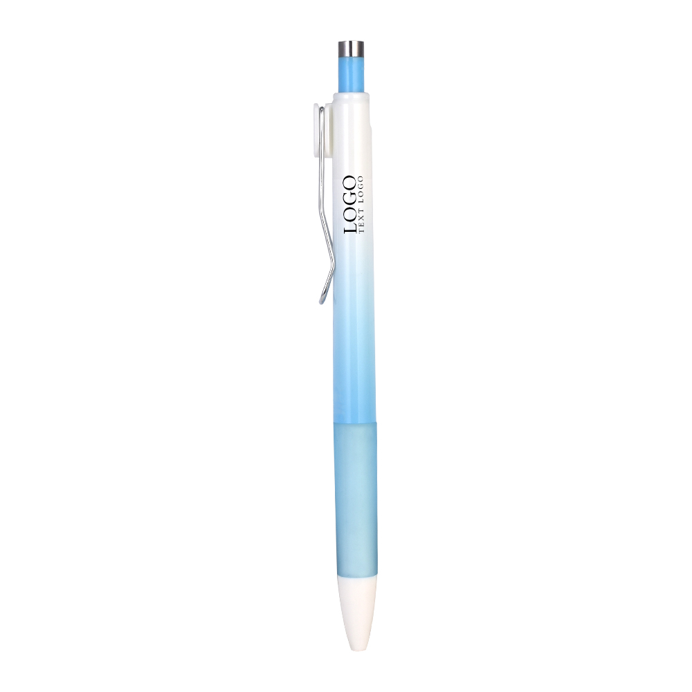 Gradient Color Activity Potlood Blauw Met Logo Gradient Color Activity Potlood Blauw Met Logo