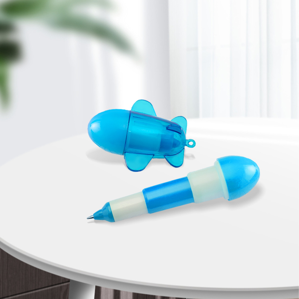 Personalized Customizable Logo Cartoon Plastic Airplane Pen