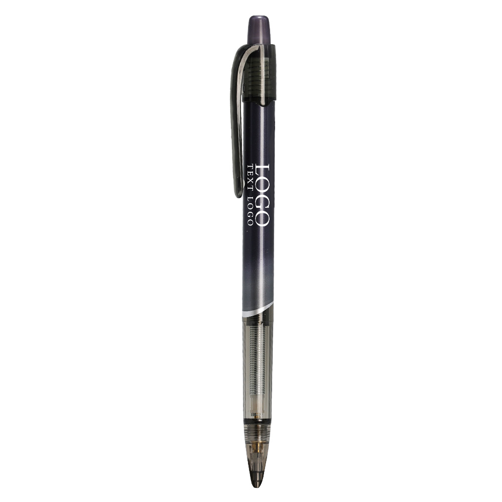 Candy Colored Mechanical Pencil With Eraser Black With Logo