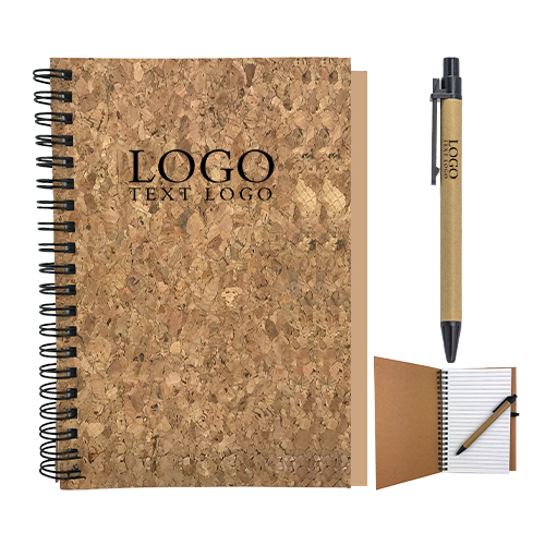 Cork Cover Notebook Shorthand Notepad