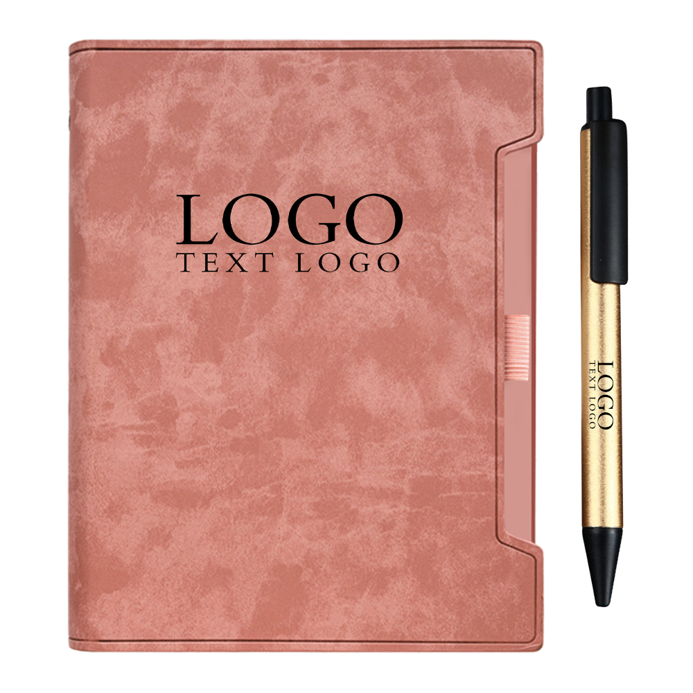 Corporate Logo Customized Creative Notepad Pink With Logo Corporate Logo Customized Creative Notepad Pink With Logo