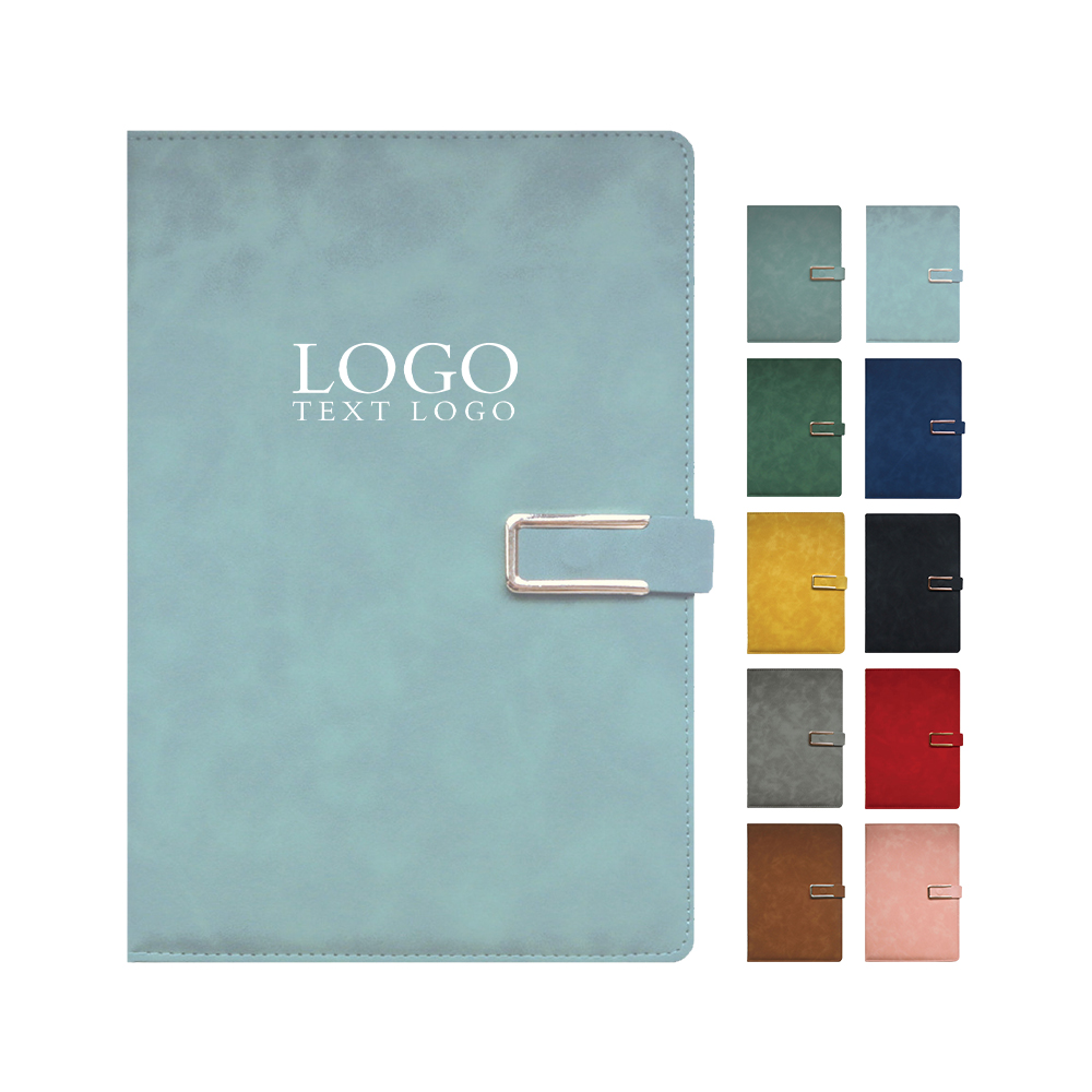 Skin Sensitive Leather Magnetic Buckle Notebook Free Shipping