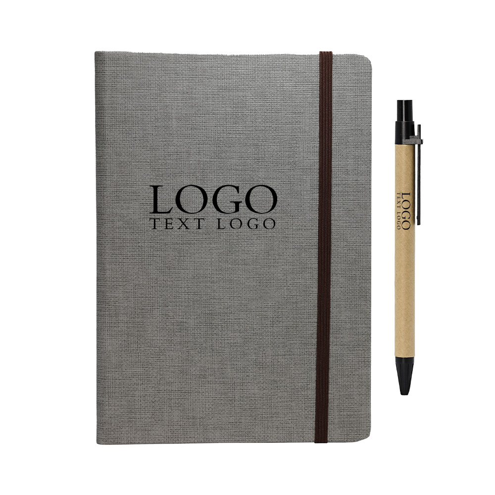 Textile Business Notebook Gray With Color Textile Business Notebook Gray With Color