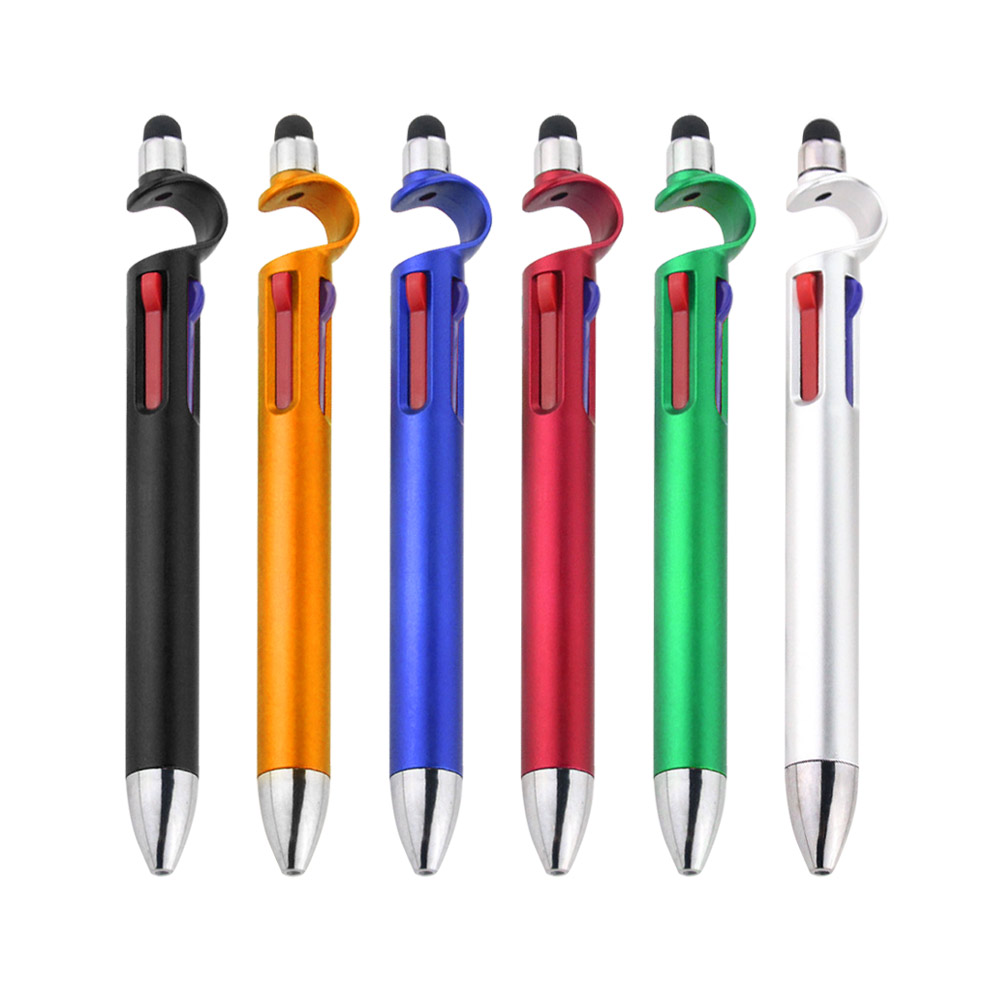 Customizable Multi-color Touch Stand Ballpoint Pen