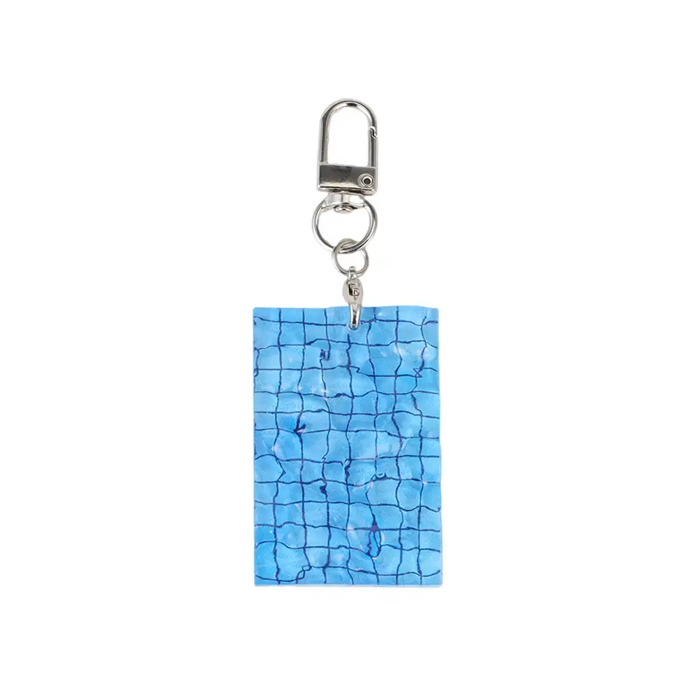 Customized Vivid Water Ripple Acrylic Keychain color