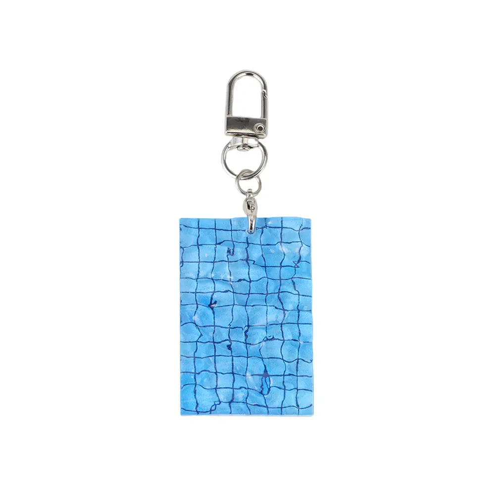 Customized Vivid Water Ripple Acrylic Keychain color