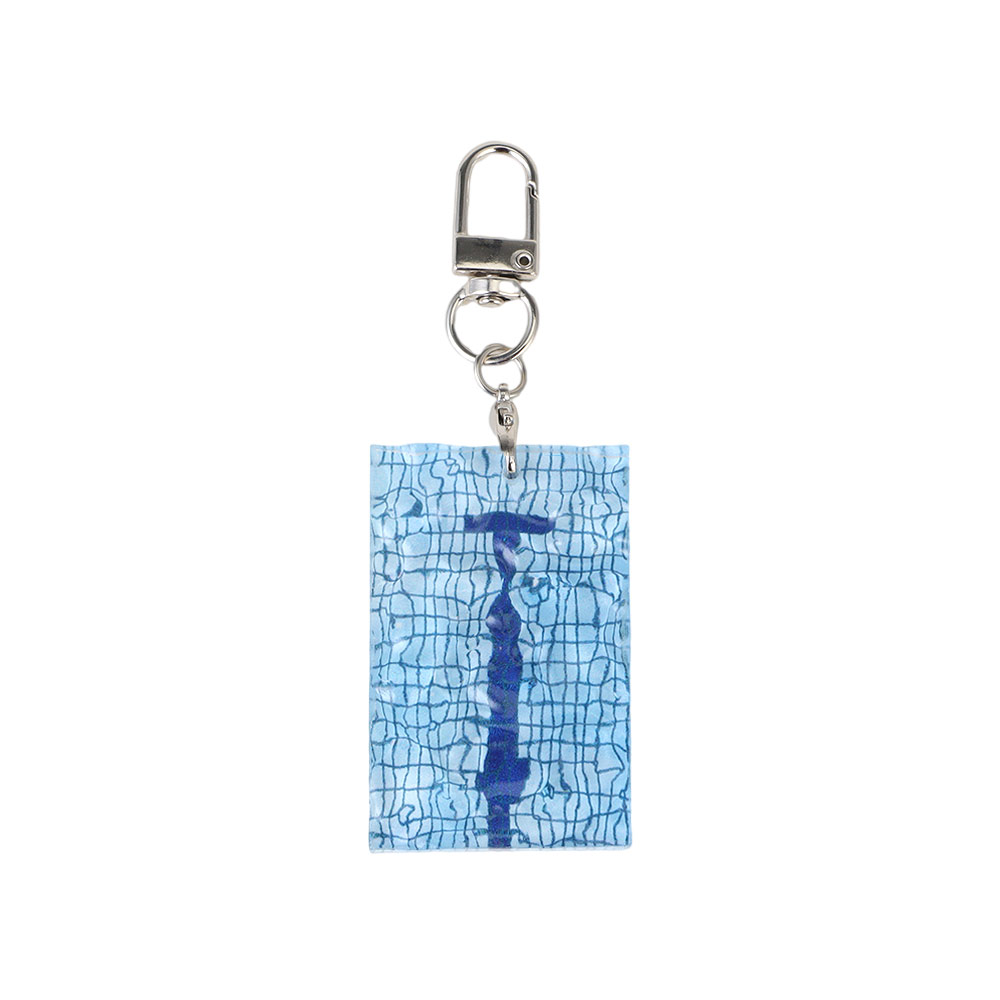 Customized Vivid Water Ripple Acrylic Keychain with logo