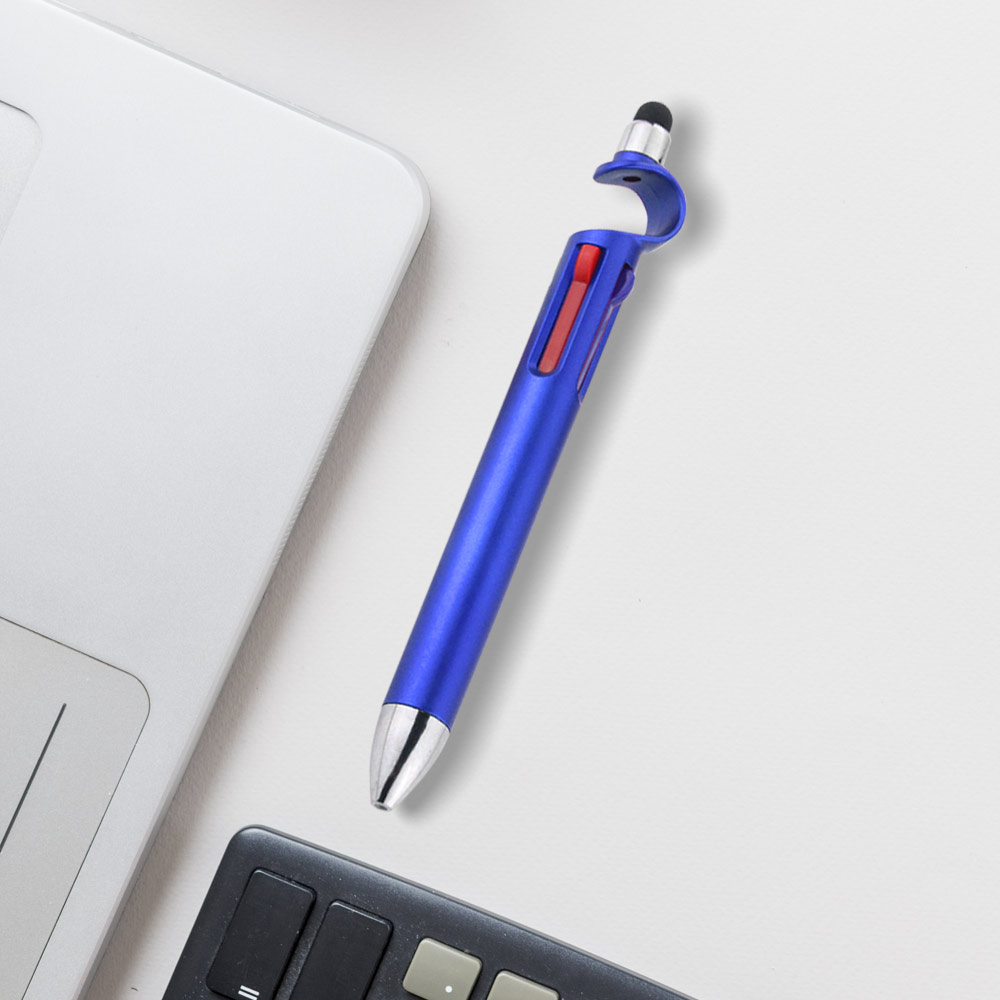 Personalized Customizable Multi-color Touch Stand Ballpoint Pen