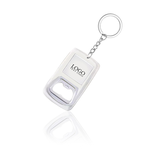 Customized Acrylic Bottle Opener Keychain