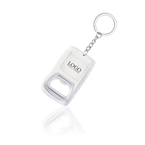 Customized Acrylic Bottle Opener Keychain