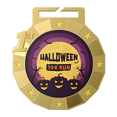 Halloween First Place Star Medals