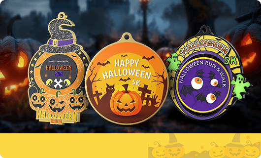 Custom Halloween Medals