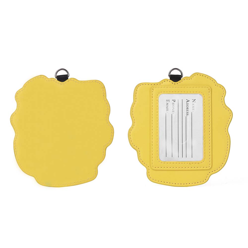 Cute PU Leather Anti-Lost Luggage Tags Both Sides