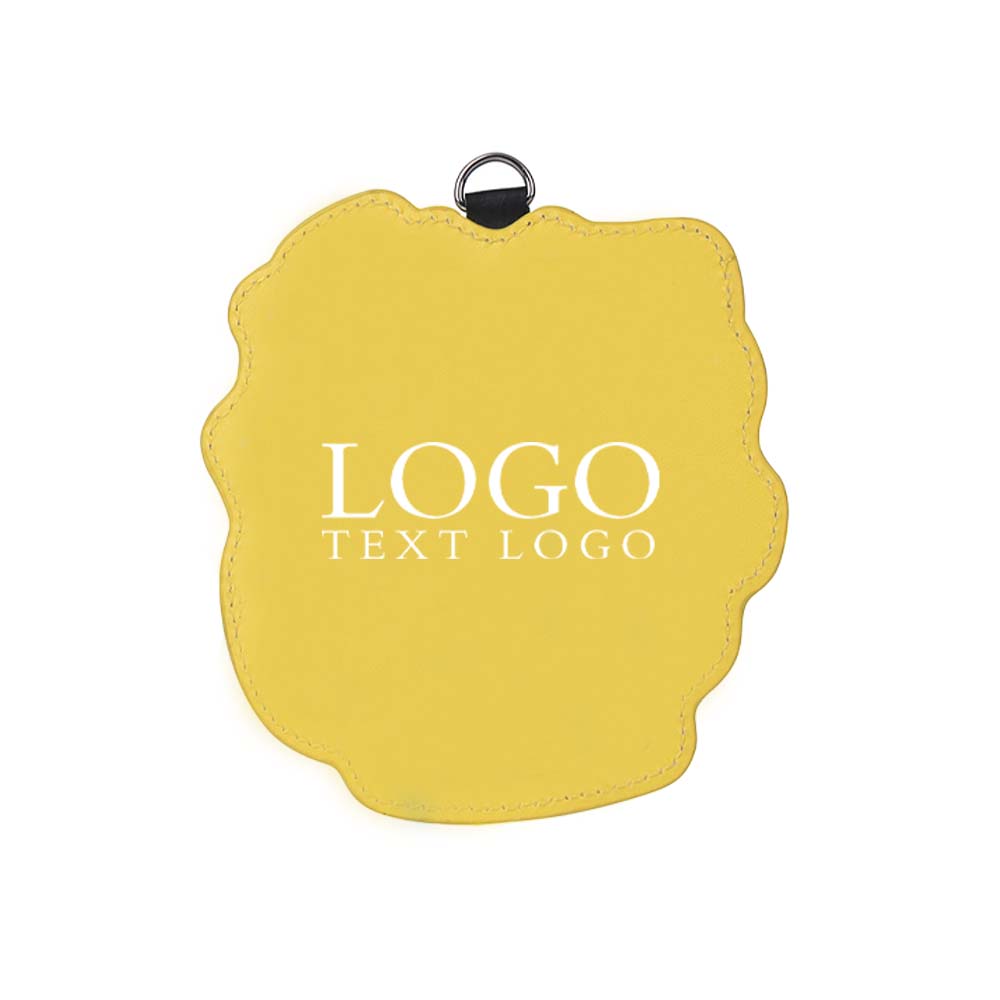 Cute PU Leather Anti-Lost Luggage Tags with Logo