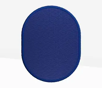 taches ovales verticales