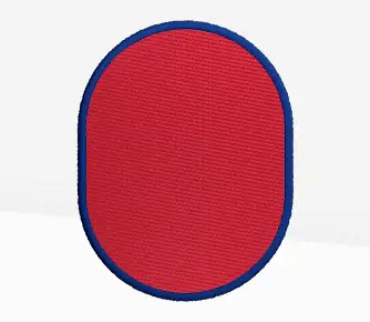 taches ovales verticales