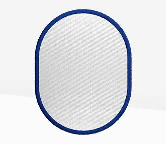 taches ovales verticales