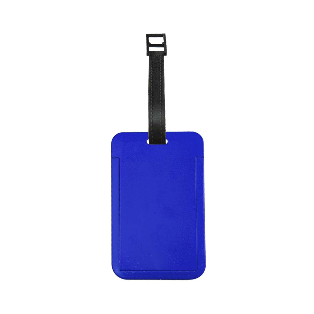 Custom UV Printed ABS Travel Tag blue Custom UV Printed ABS Travel Tag blue