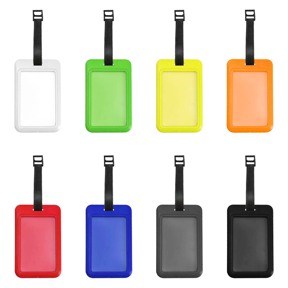Custom UV Printed ABS Travel Tag Multi Color