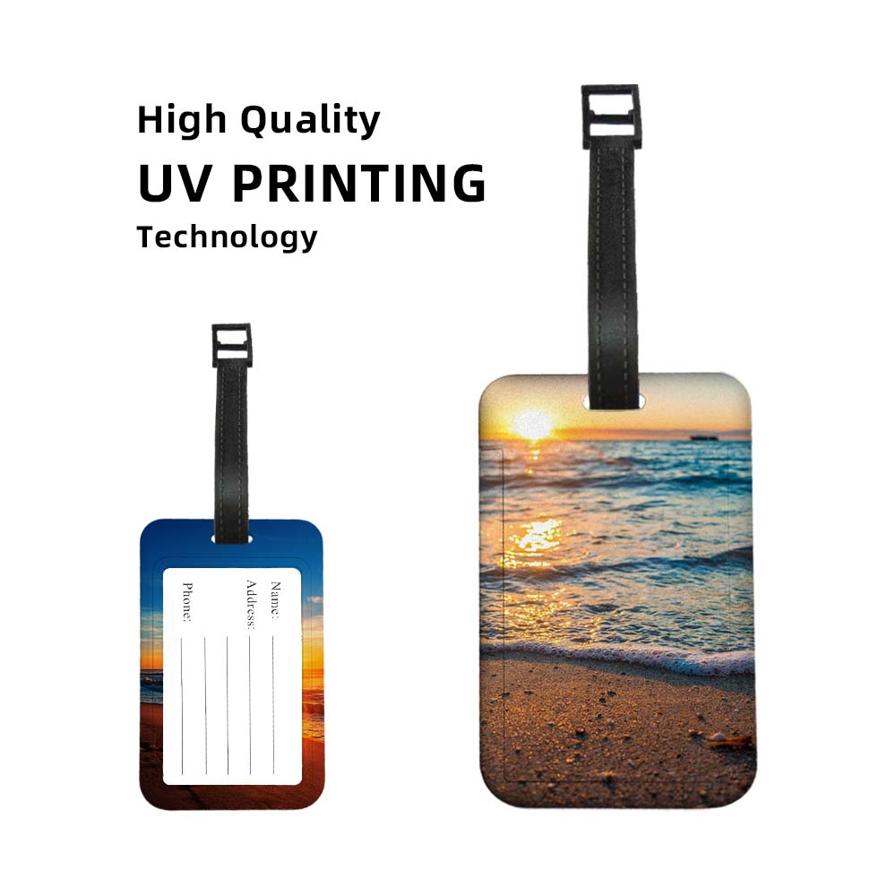 Personalized UV Printed ABS Travel Tag