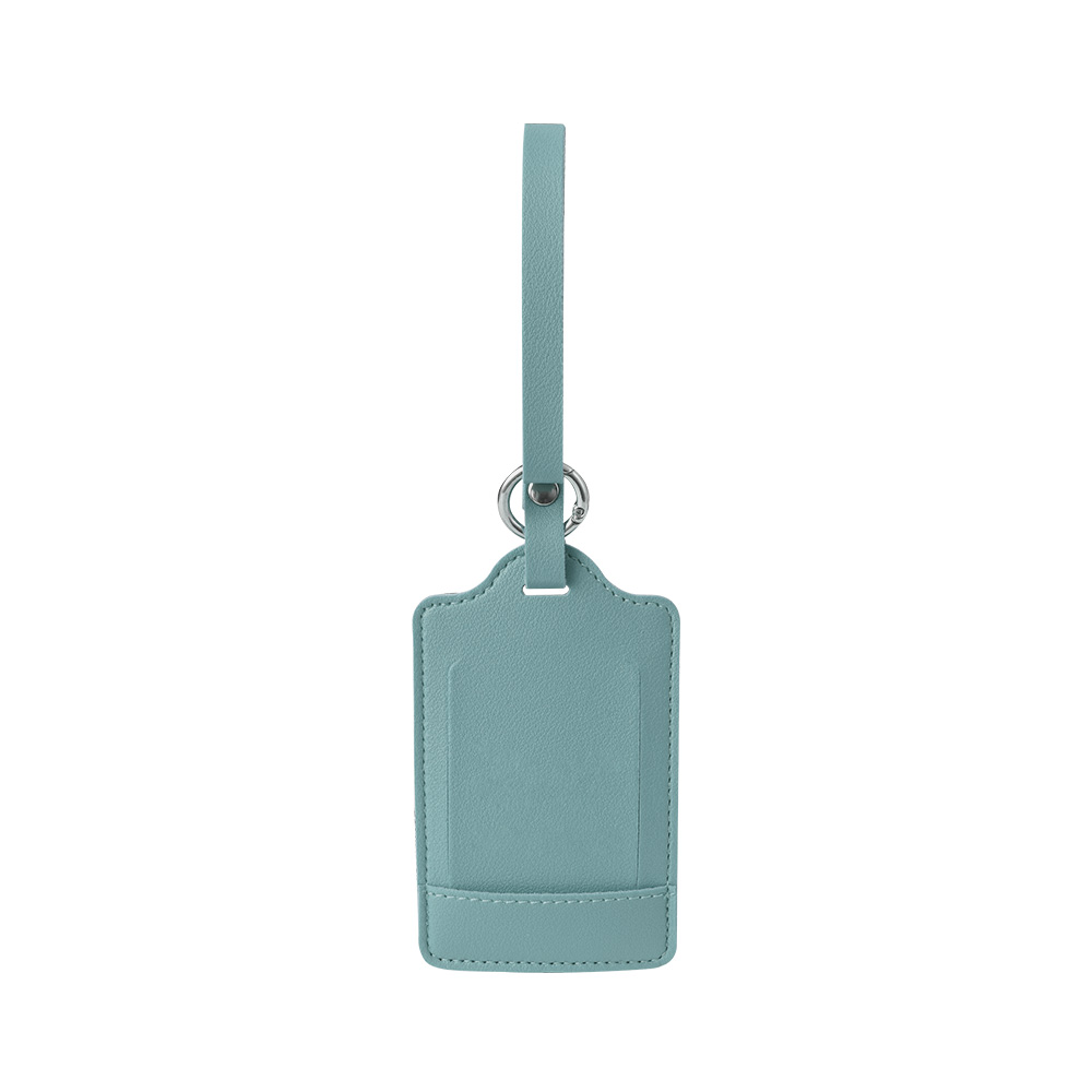 Premium PU Leather Luggage Tags Light Blue Premium PU Leather Luggage Tags Light Blue