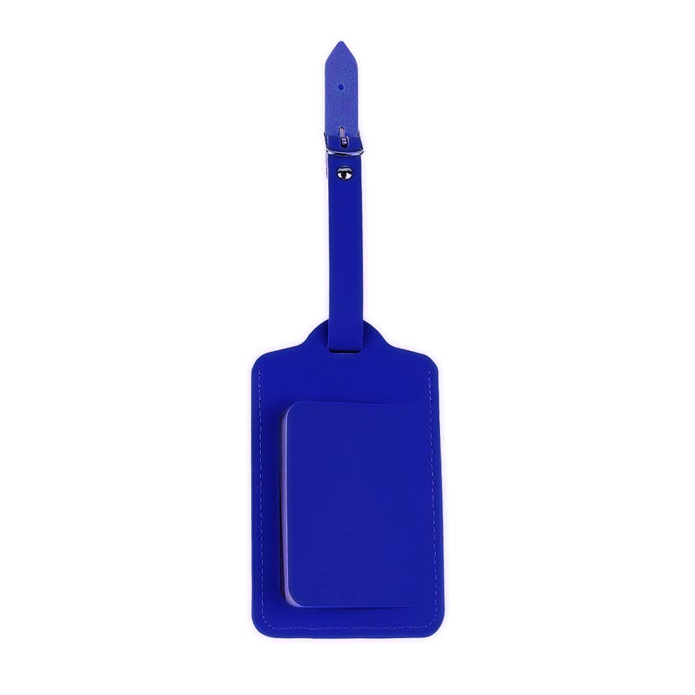 Premium Flap Travel Tag In Rich Colors
Blue