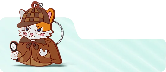 Cartoon PVC Keychain