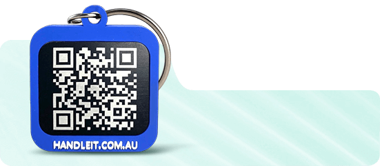 PVC QR Code Keychains