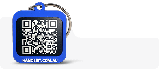 PVC QR Code Keychains