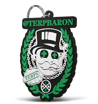 3D rendering of PVC keychain