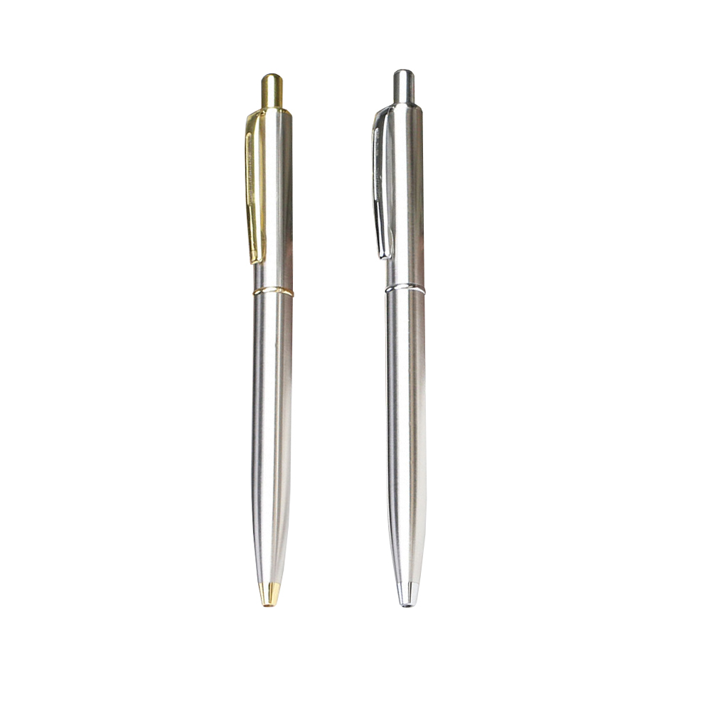 Metal Full Steel Handle Hexagonal Ballpoint Pen