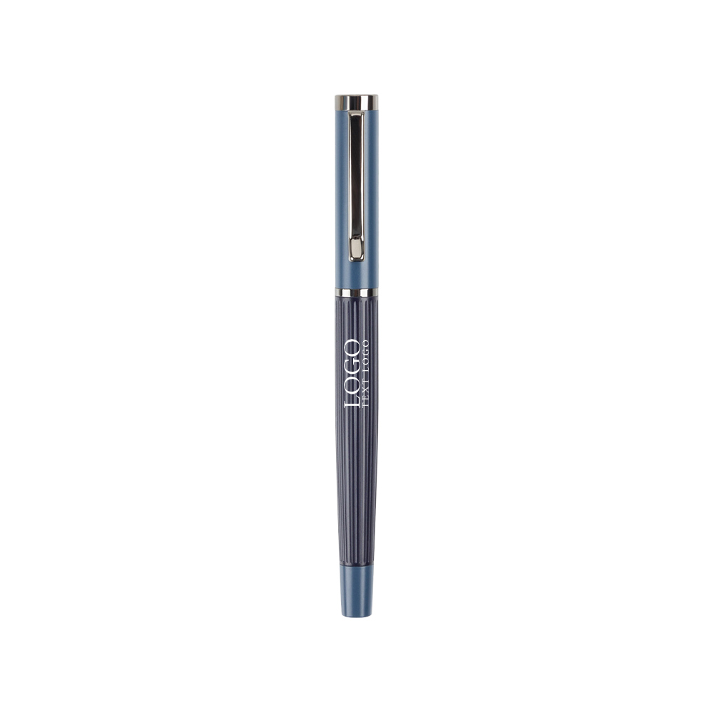 Morandi Metal Custom Pen with logo-blue